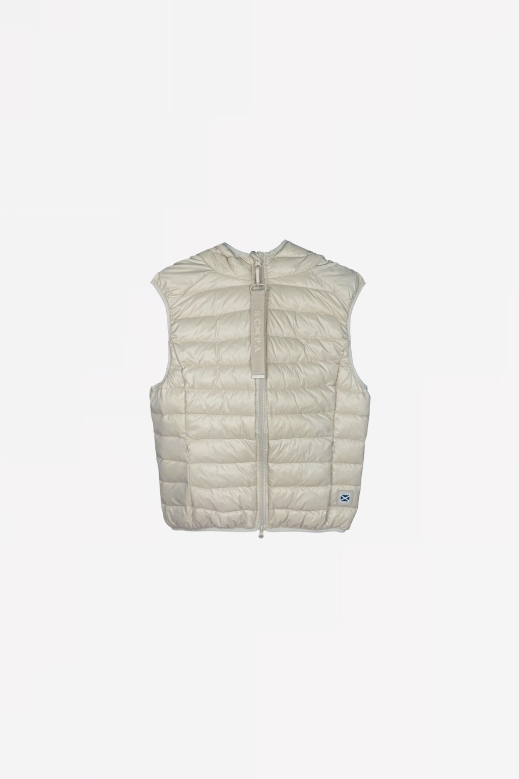 QUILTED LIGHTWEIGHT BODYWARMER FLORENCE - LIGHT BEIGE - JACKETS - SCAPA FASHION - SCAPA OFFICIAL