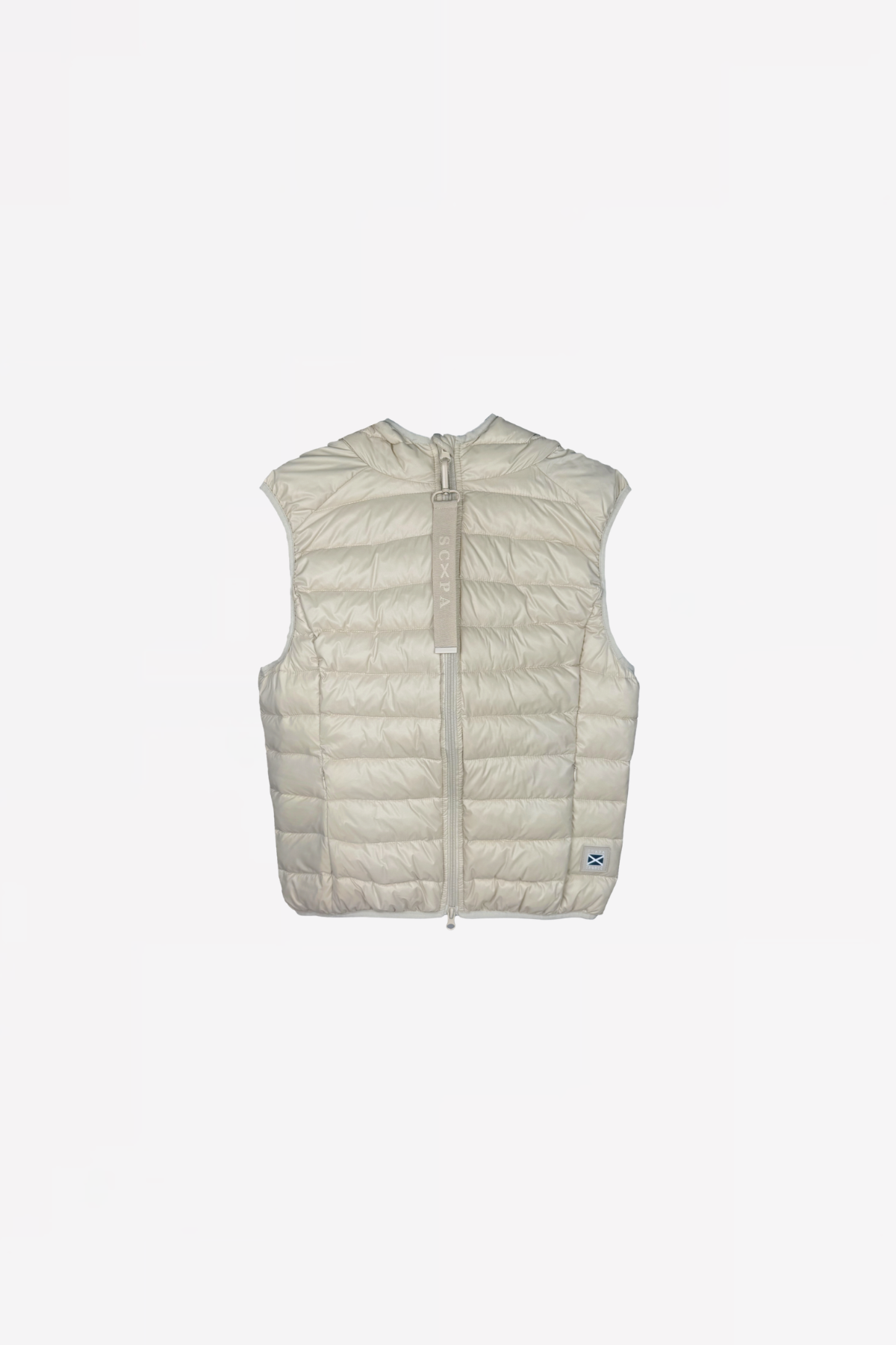 QUILTED LIGHTWEIGHT BODYWARMER FLORENCE - LIGHT BEIGE - JACKETS - SCAPA FASHION - SCAPA OFFICIAL