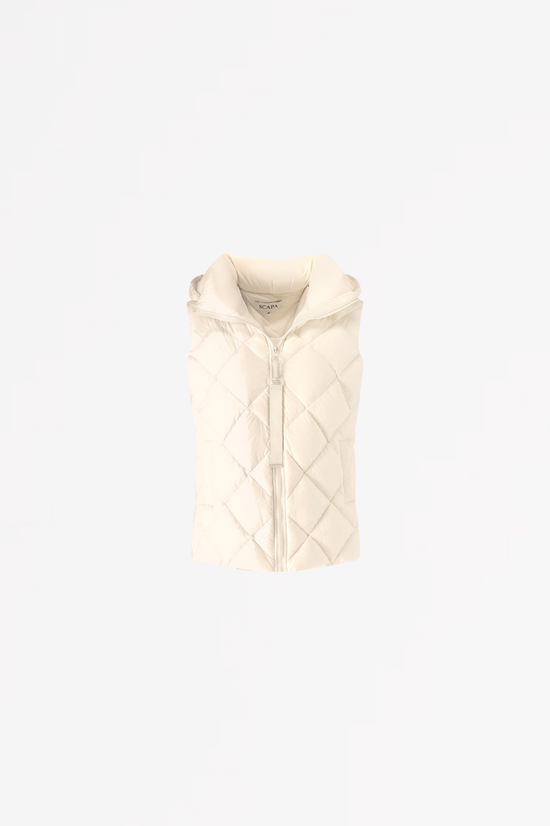FANNY - PARKA BODYWARMER - SCAPA SPORTS - OFF WHITE 