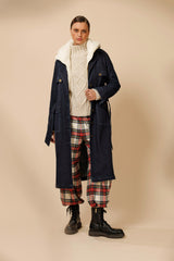 IRENE - PANTS - SCAPA SPORTS - FLANNEL COTTON  