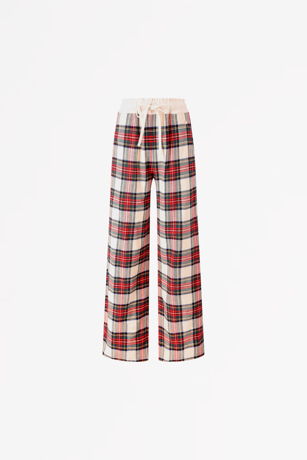 IRENE - PANTS - SCAPA SPORTS - FLANNEL COTTON 