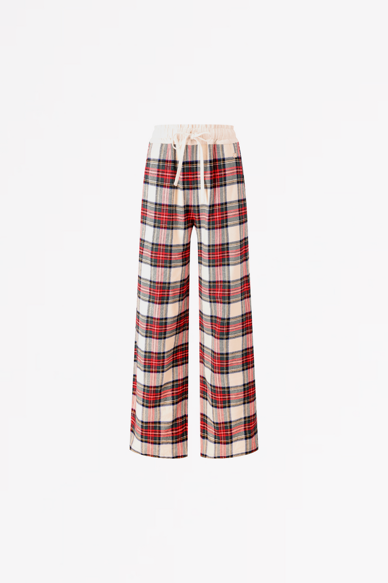IRENE - PANTS - SCAPA SPORTS - FLANNEL COTTON 