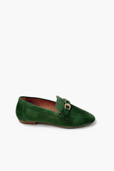 PUNCTURED SUEDE LOAFERS - SHOES - SCAPA FASHION - SCAPA OFFICIAL