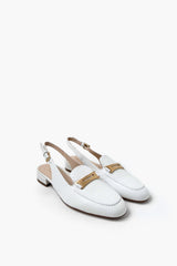 LEATHER SLINGBACK WITH BUCKLE DETAIL - SHOES - SCAPA FASHION - SCAPA OFFICIAL