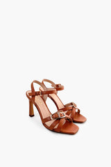LEATHER HEELS WITH STRAPS - SHOES - SCAPA FASHION - SCAPA OFFICIAL