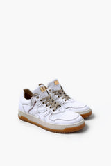 LEATHER PATCHWORK SNEAKERS - SHOES - SCAPA FASHION - SCAPA OFFICIAL