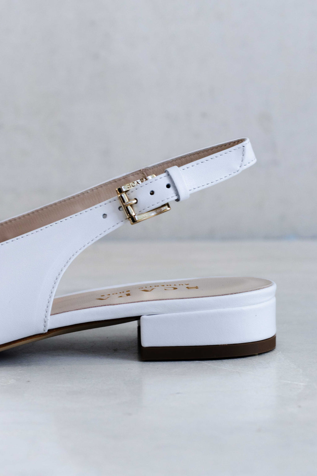 LEATHER COLOURED TOE SLINGBACK - PINK AND SKY - SHOES - SCAPA FASHION - SCAPA OFFICIAL
