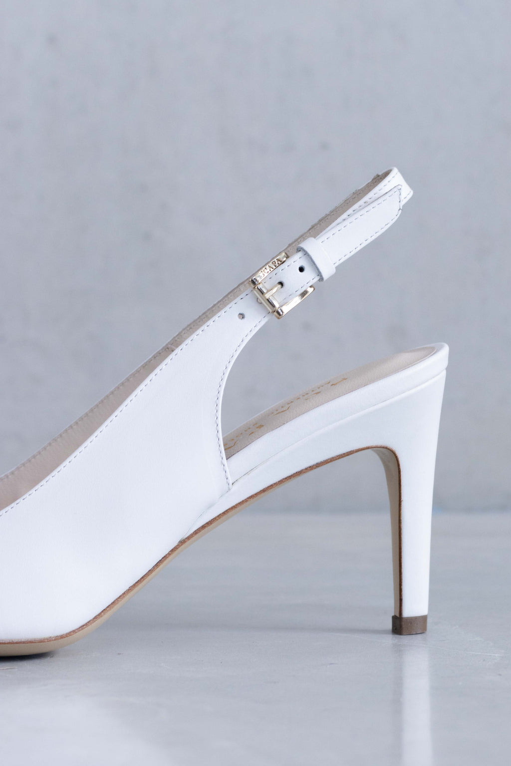 DETAILED TOE COLOURED SLINGBACK PUMP - SHOES - SCAPA FASHION - SCAPA OFFICIAL