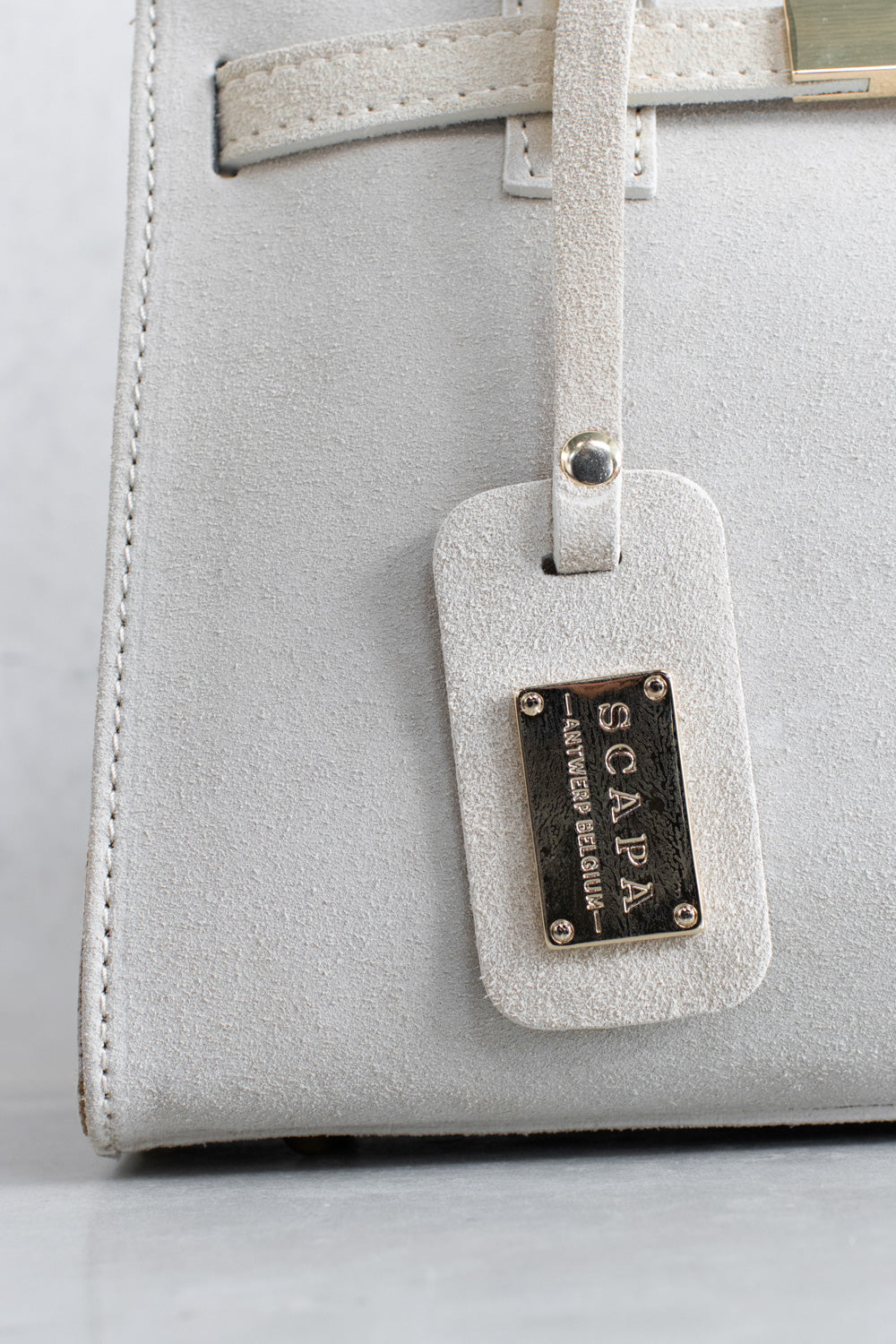 LEATHER HANDBAG 0596 - SAND - SMALL - BAGS - SCAPA FASHION - SCAPA OFFICIAL