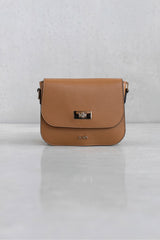 TEXTURED LEATHER CROSSBODY BAG - OFF-WHITE - BAGS - SCAPA FASHION - SCAPA OFFICIAL
