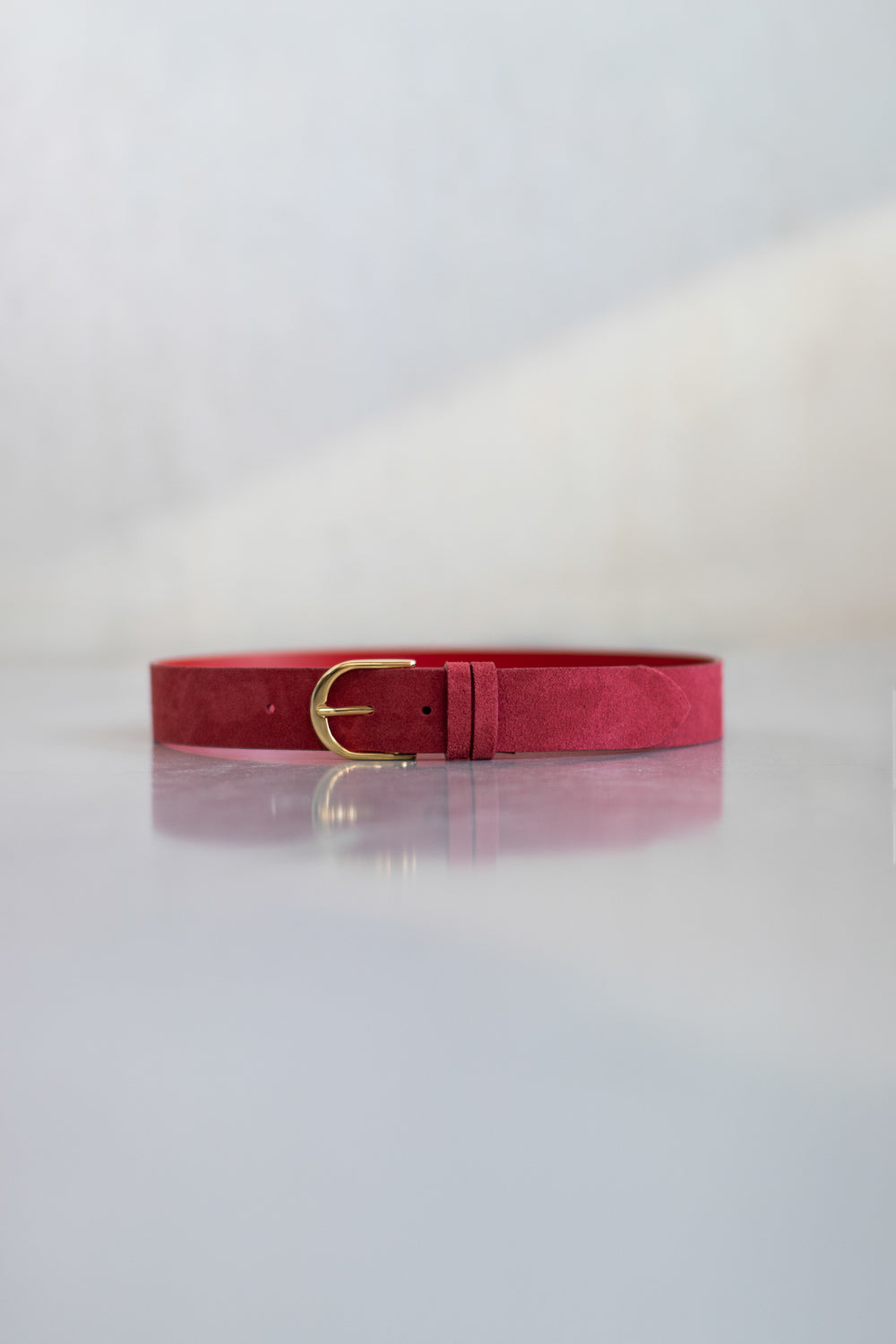 SUEDE BELT TORI - OFF WHITE/BEIGE/LIGHT PINK/WINE - ACCESSOIRES - SCAPA FASHION - SCAPA OFFICIAL
