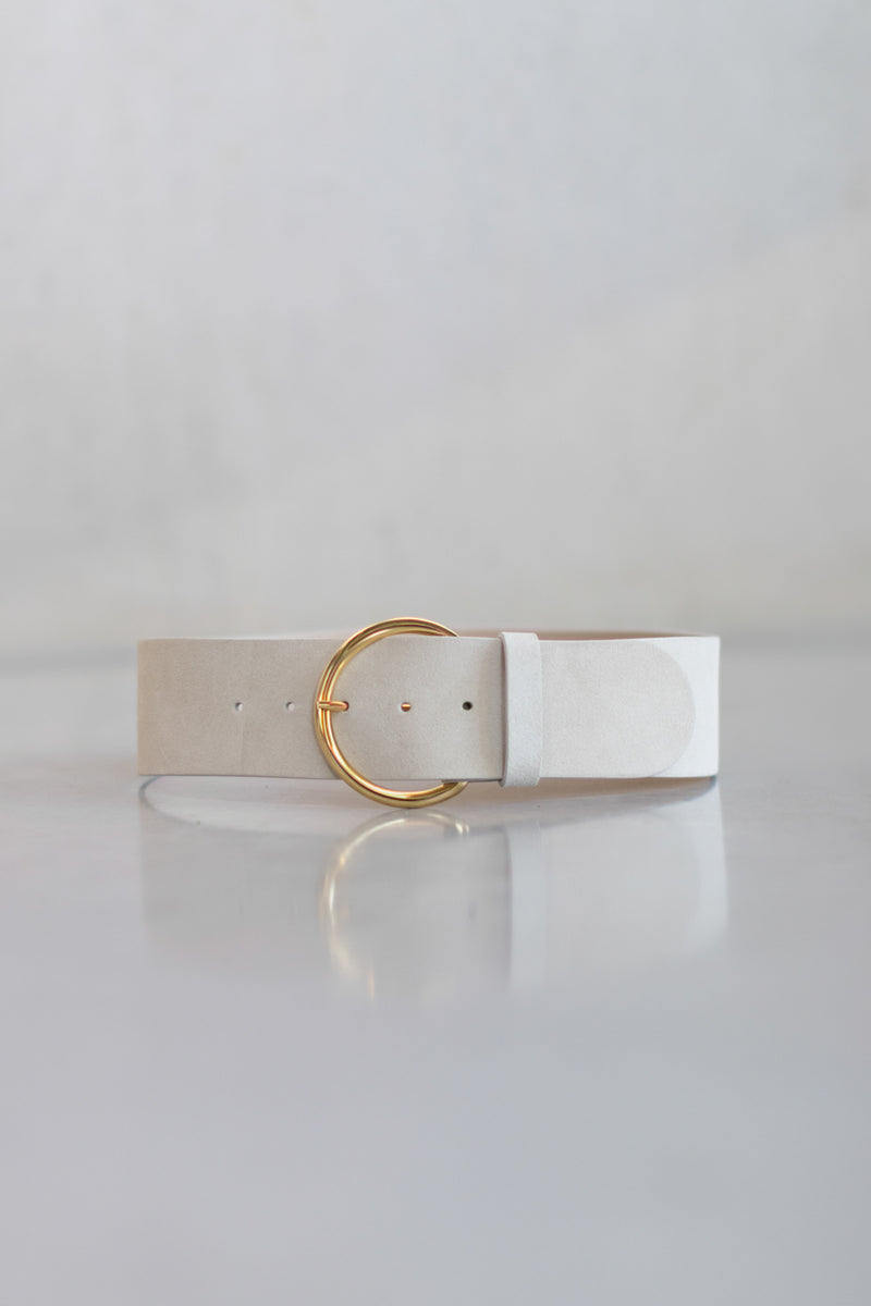 SUEDE BELT TAMMY - BEIGE - ACCESSOIRES - SCAPA FASHION - SCAPA OFFICIAL