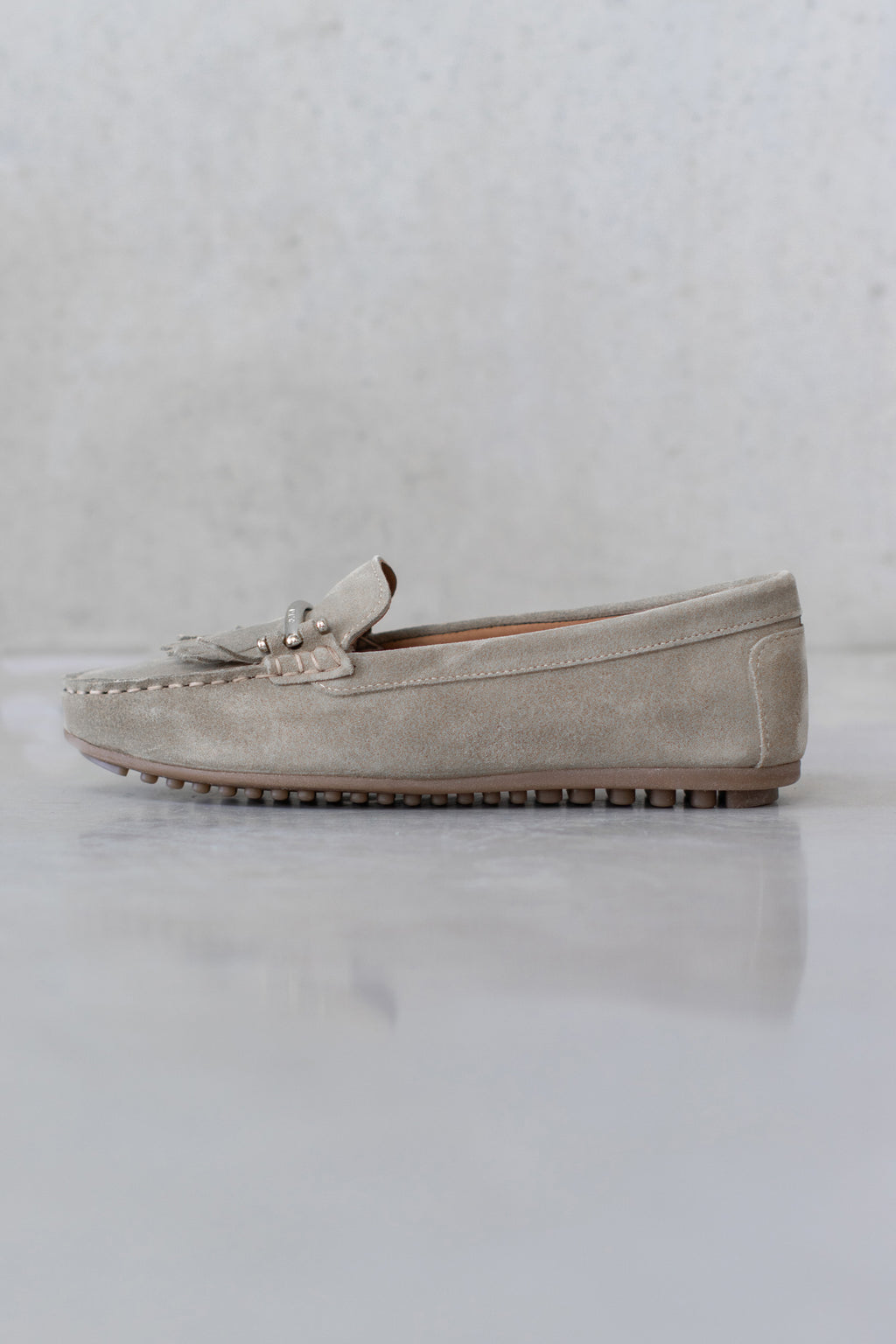 SUEDE MOCCASIN - COGNAC & SAND - SHOES - SCAPA FASHION - SCAPA OFFICIAL