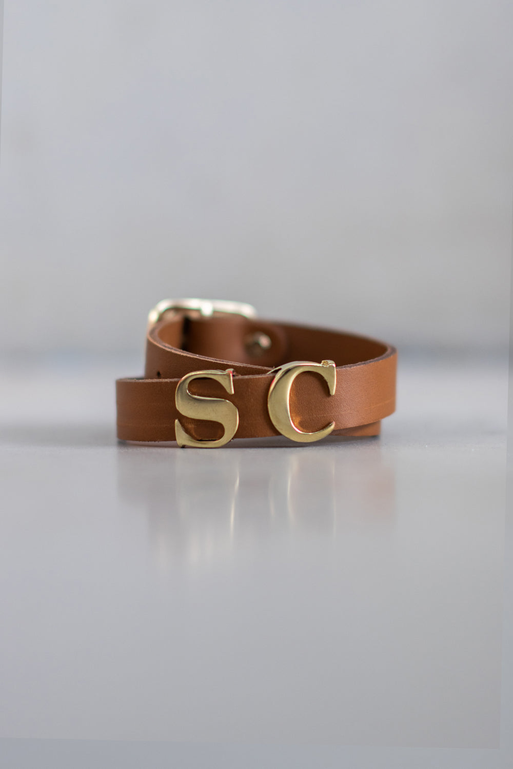 Trevor leather bracelet - Navy - ACCESSOIRES - SCAPA FASHION - SCAPA OFFICIAL