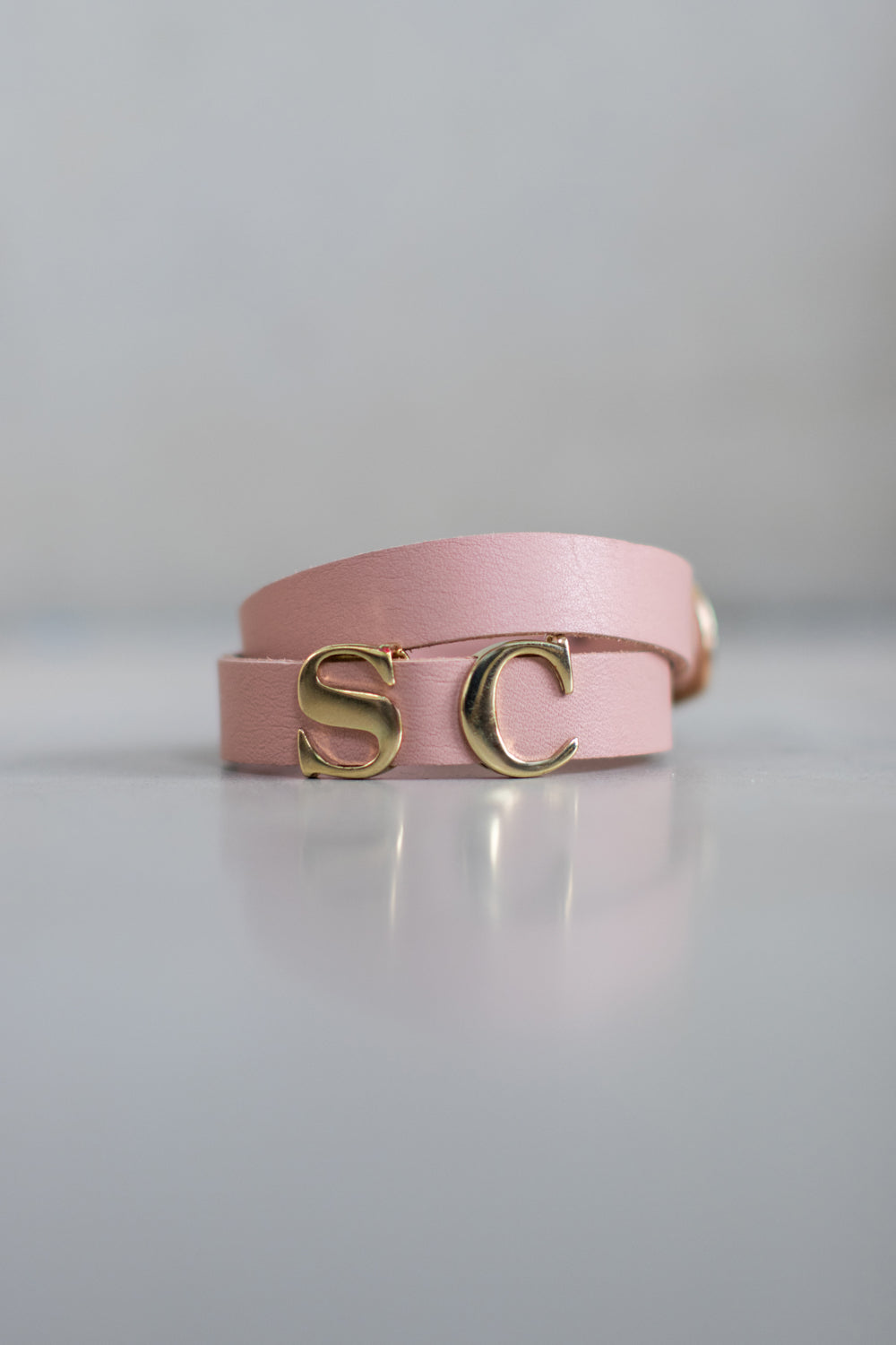 Trevor leather bracelet - Navy - ACCESSOIRES - SCAPA FASHION - SCAPA OFFICIAL