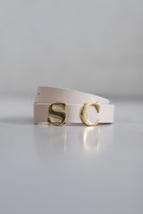 Trevor leather bracelet - Navy - ACCESSOIRES - SCAPA FASHION - SCAPA OFFICIAL