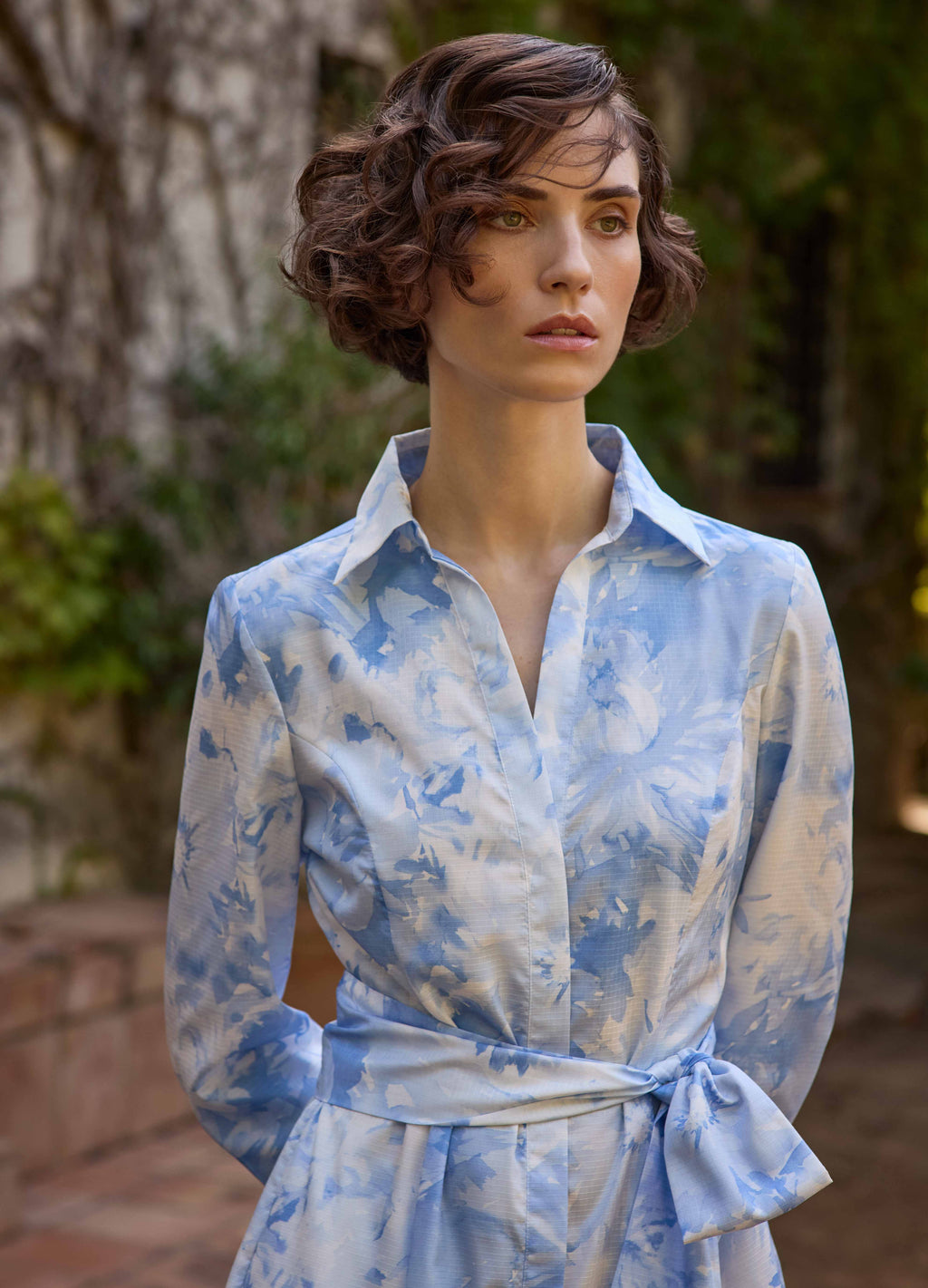 SCAPA WOMEN - DRESS - FLORAL CHARLISE SKY 