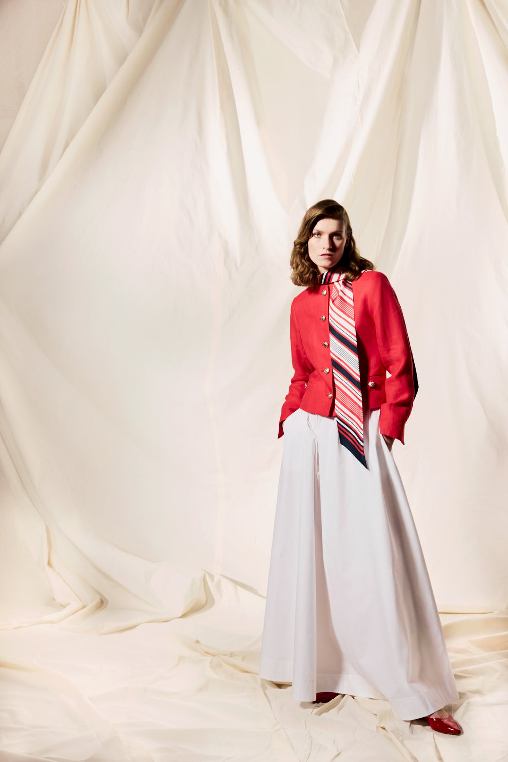 ITALIAN LINEN JACKET FIONA - JACKETS - SCAPA FASHION - SCAPA OFFICIAL