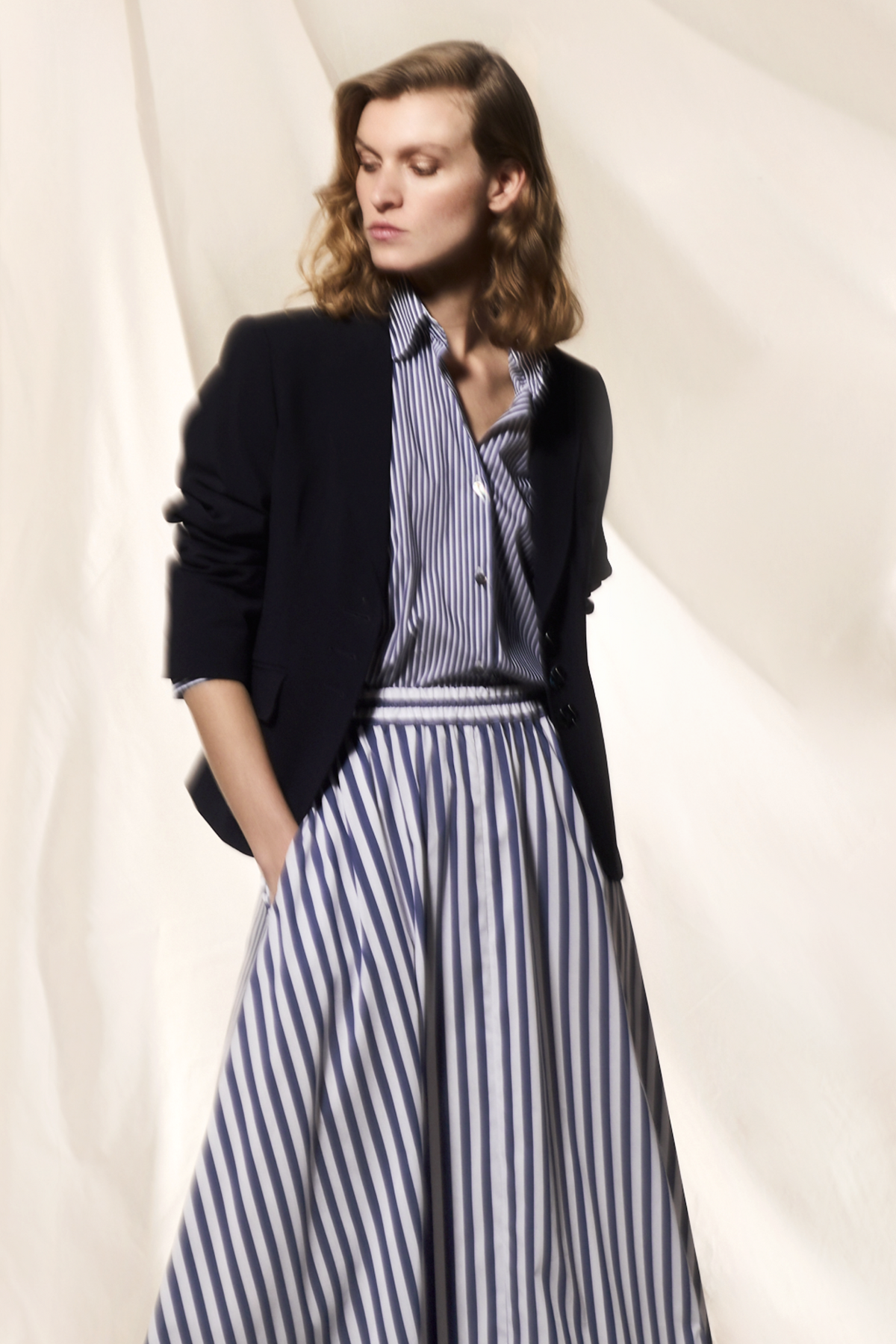 STRIPED SHIRT ABBY - SHIRTS - SCAPA FASHION - SCAPA OFFICIAL