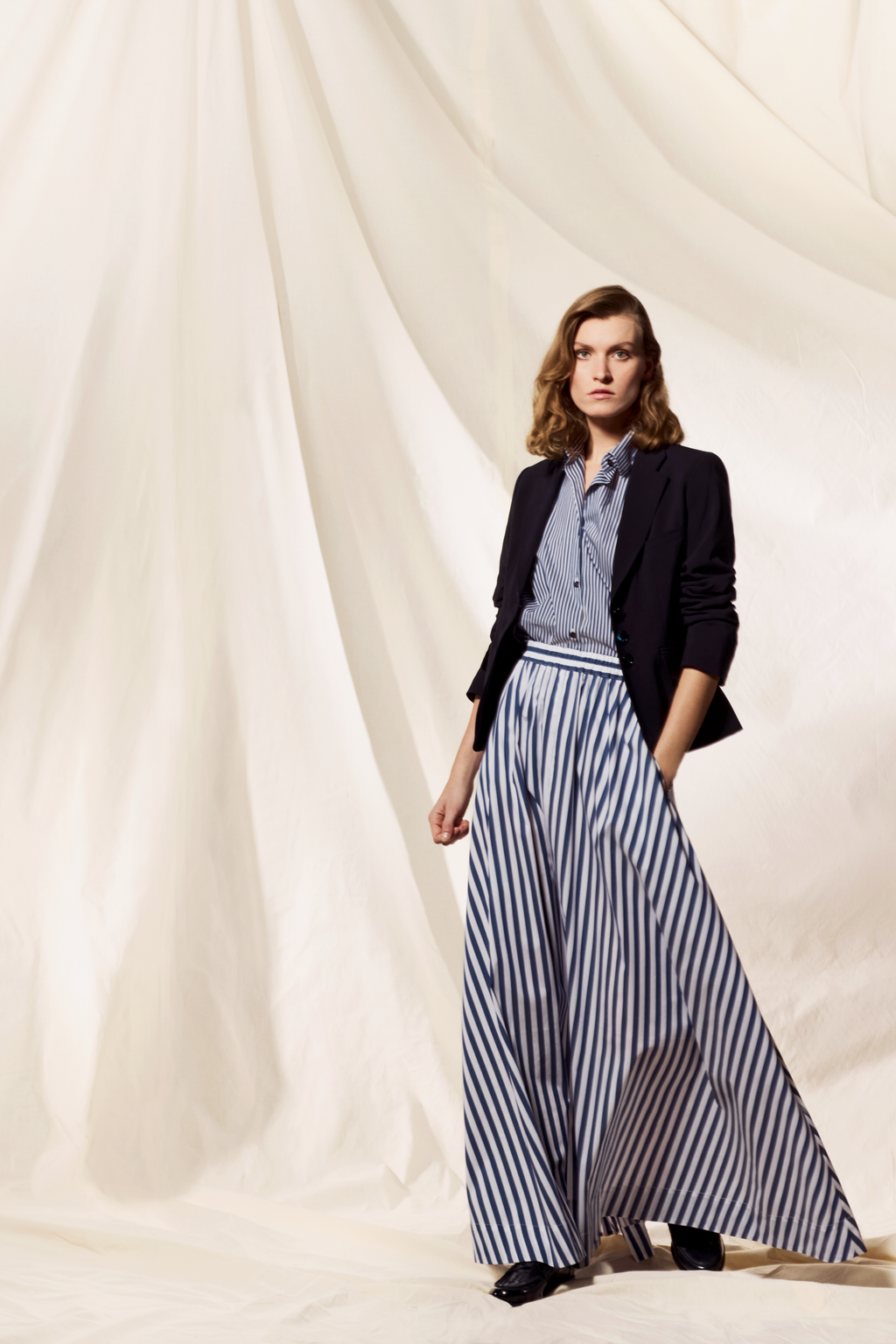 STRIPED SHIRT ABBY - SHIRTS - SCAPA FASHION - SCAPA OFFICIAL