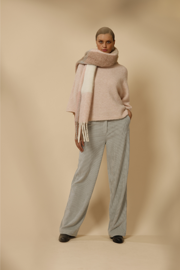 SCAPA FLOW - PRINCESS - TROUSER - WIDE LEG VELVET STYLE 
