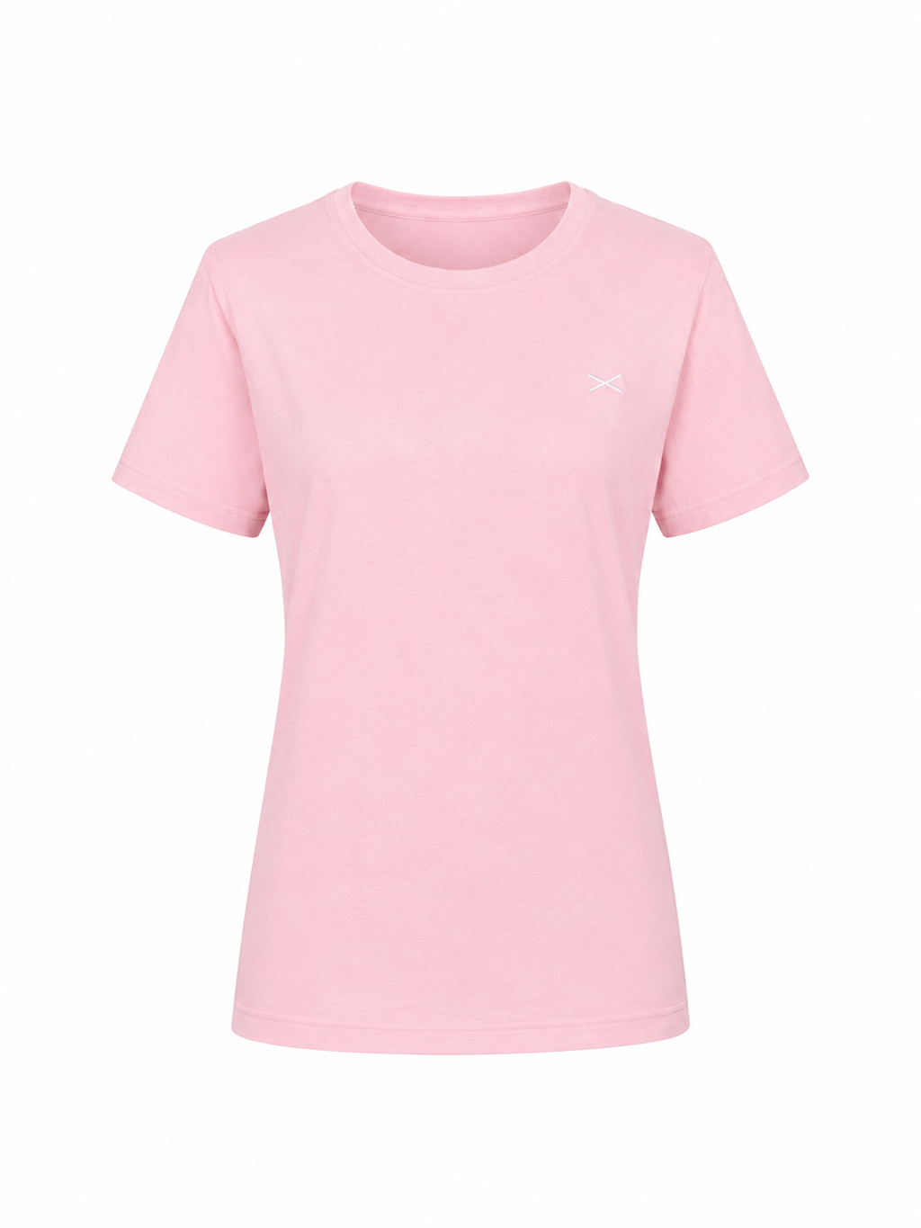 SHORT SLEEVE COTTON T-SHIRT GISELLE- LIGHT PINK