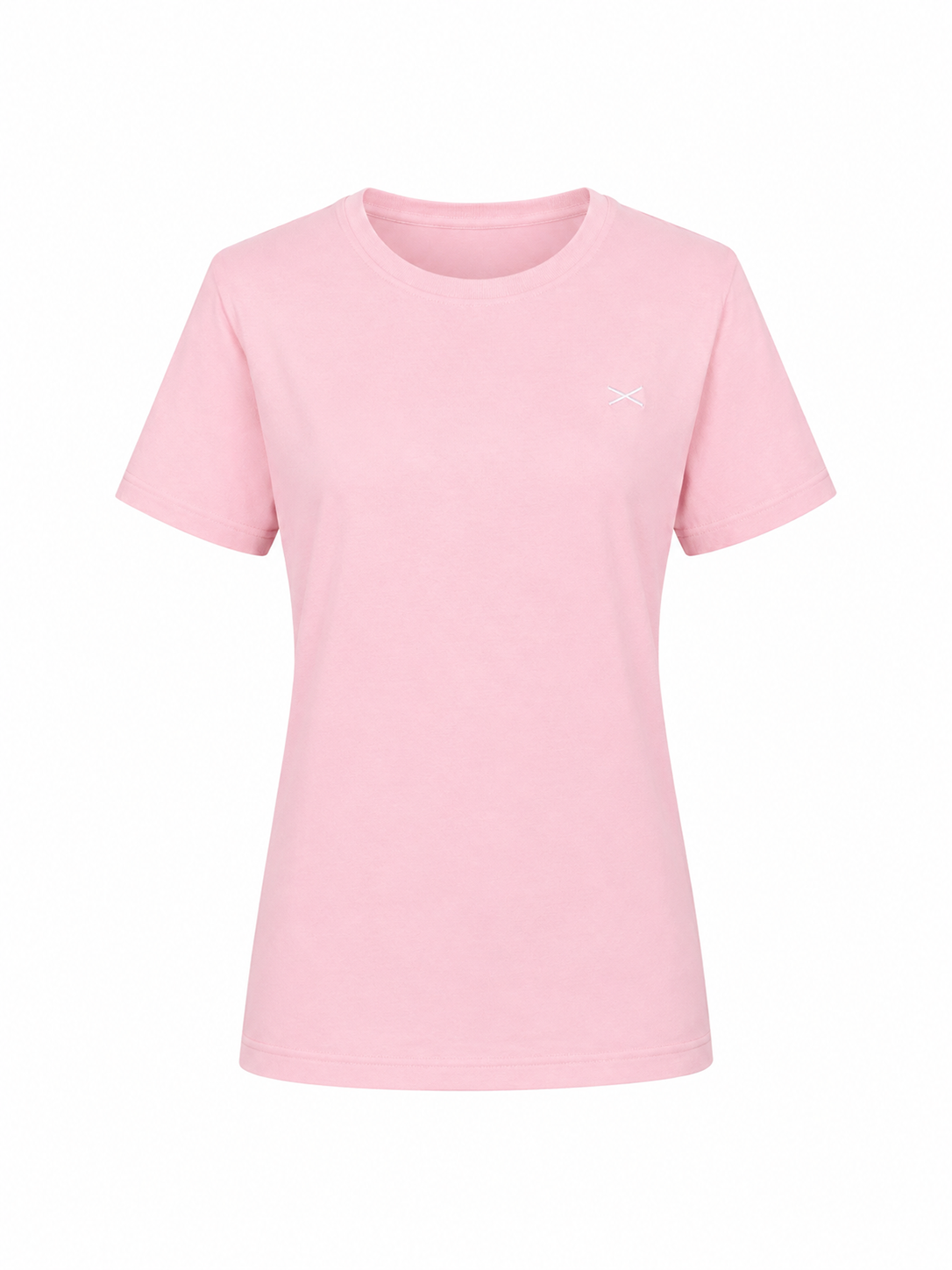 SHORT SLEEVE COTTON T-SHIRT GISELLE- LIGHT PINK - SHIRTS - SCAPA FASHION - SCAPA OFFICIAL