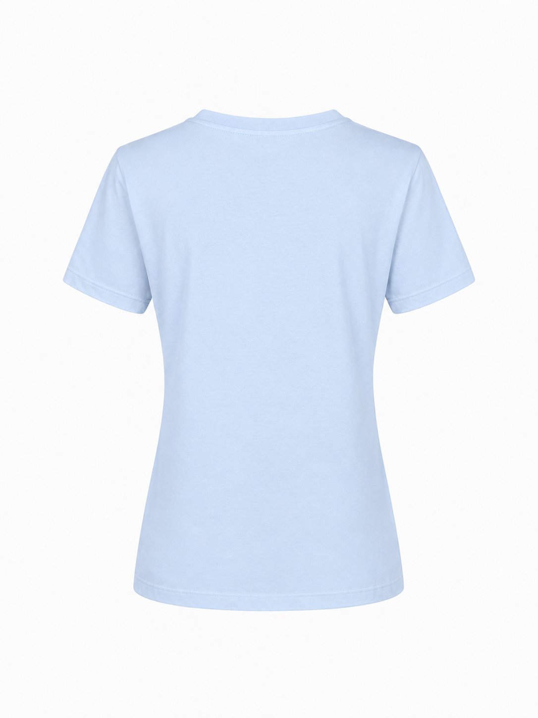 COTTON V-NECK T-SHIRT GITTE - NAVY/LILAC/LIGHT BLUE/LIGHT PINK/BLUE/SOFT RED - SHIRTS - SCAPA FASHION - SCAPA OFFICIAL