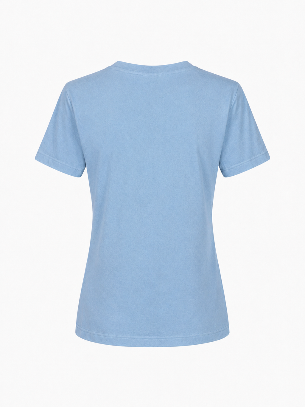 COTTON V-NECK T-SHIRT GITTE - NAVY/LILAC/LIGHT BLUE/LIGHT PINK/BLUE/SOFT RED