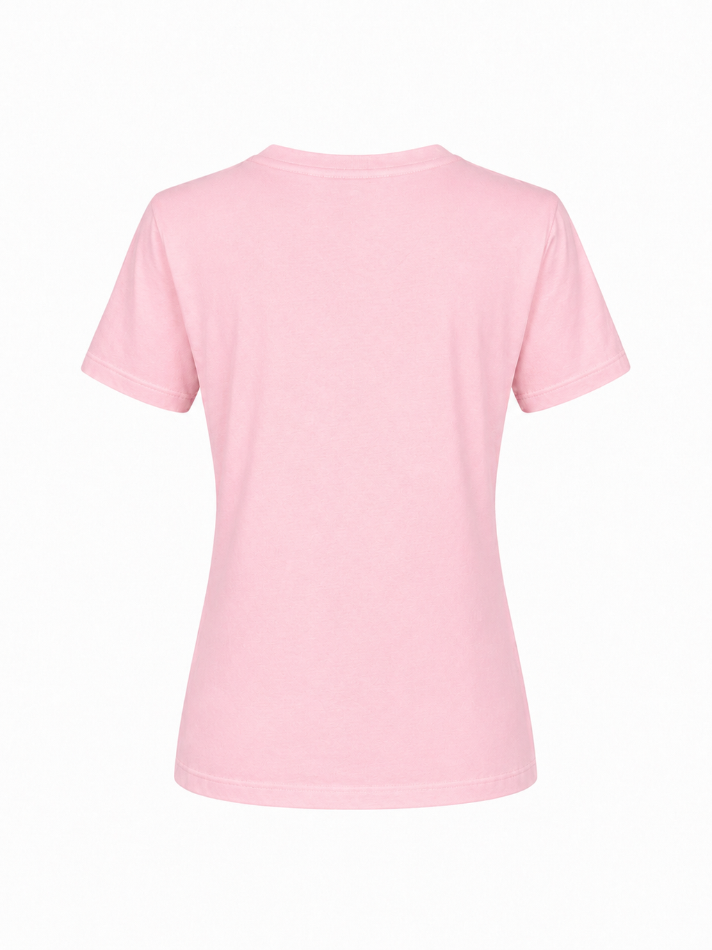 COTTON V-NECK T-SHIRT GITTE - NAVY/LILAC/LIGHT BLUE/LIGHT PINK/BLUE/SOFT RED