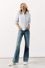 STRAIGHT LEG TROUSER WINSTER - DARK JEANS BLUE - TROUSERS - SCAPA FASHION - SCAPA OFFICIAL