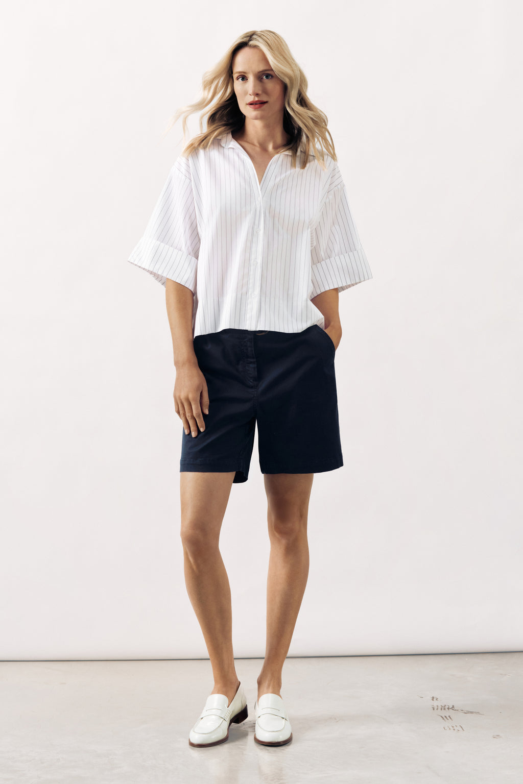 LINEN SHORT  BOWDEN - opgepast geen ringen juiste foto's !! - TROUSERS - SCAPA FASHION - SCAPA OFFICIAL