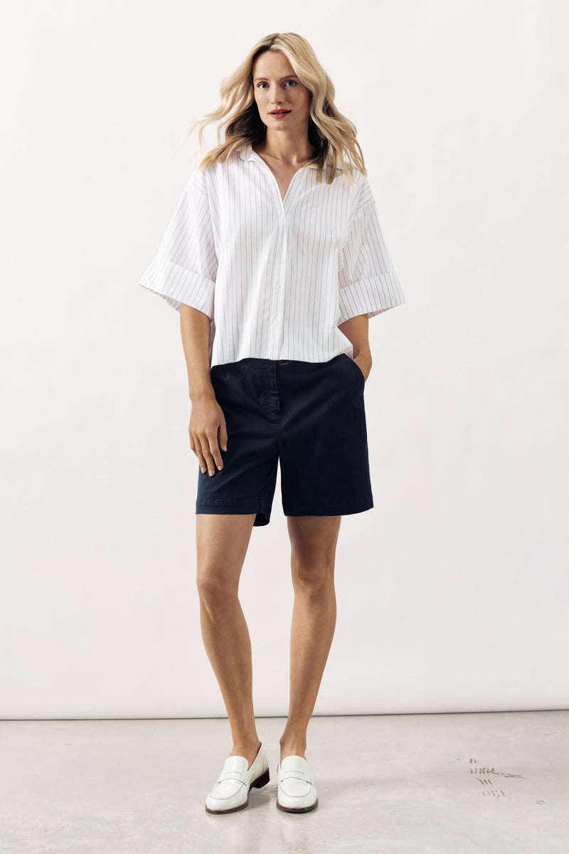 LINEN SHORT  BOWDEN - opgepast geen ringen juiste foto's !! - TROUSERS - SCAPA FASHION - SCAPA OFFICIAL