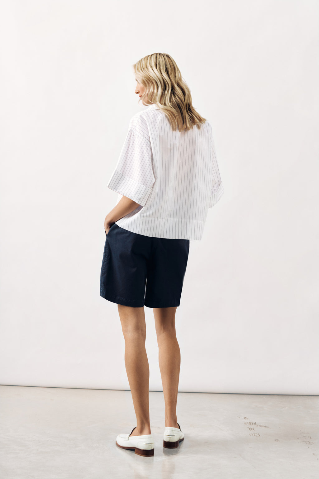 LINEN SHORT  BOWDEN - opgepast geen ringen juiste foto's !! - TROUSERS - SCAPA FASHION - SCAPA OFFICIAL