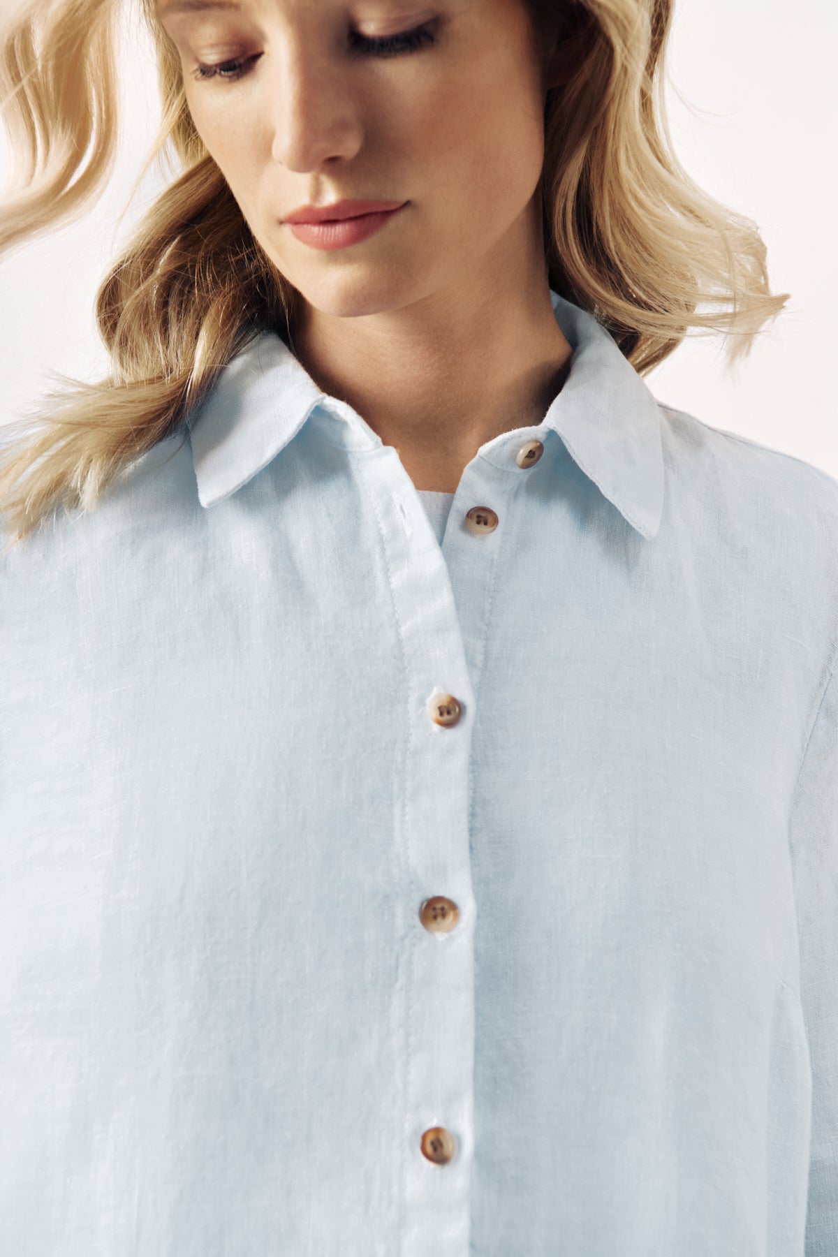 RELAXED LINEN SHIRT KIM - SHIRTS - SCAPA FASHION - SCAPA OFFICIAL