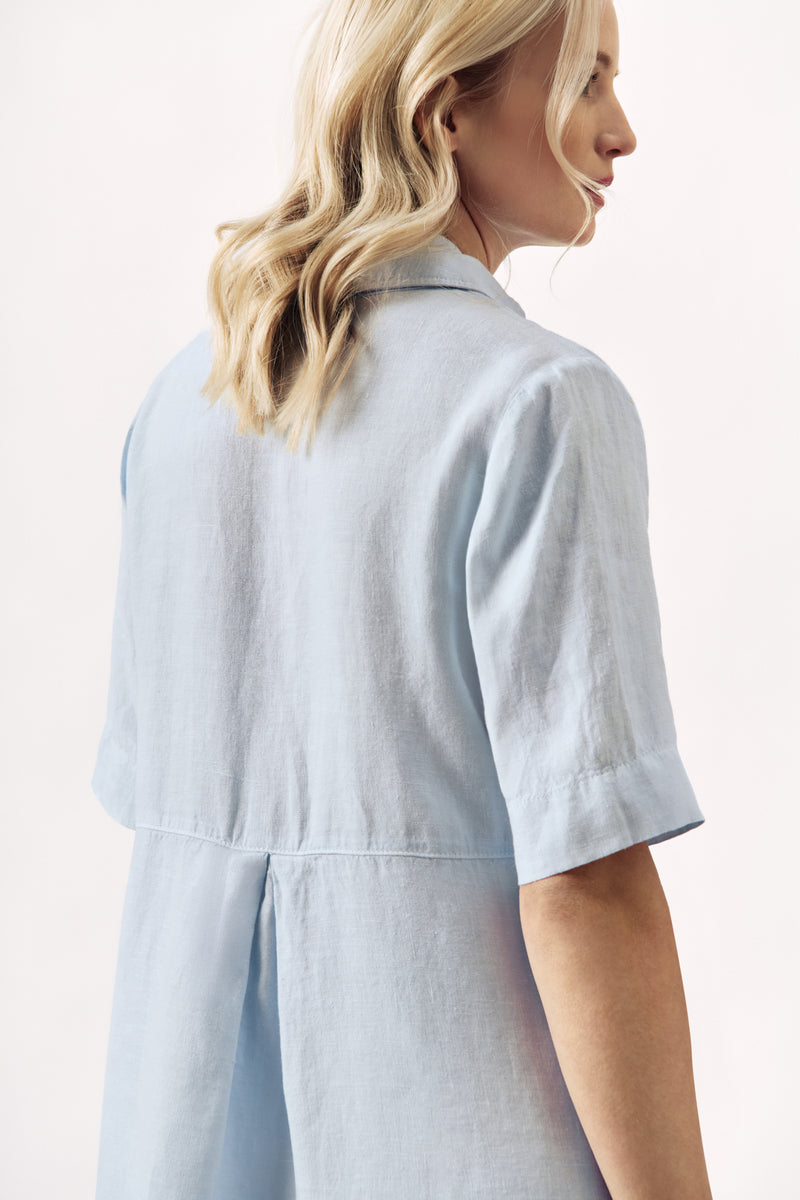 RELAXED LINEN SHIRT MAXI DRESS ARWIN - 7 colours - DRESSES - SCAPA FASHION - SCAPA OFFICIAL