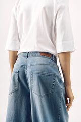 WIDE LEG JEANS TROUSER YANIS - TROUSERS - SCAPA FASHION - SCAPA OFFICIAL
