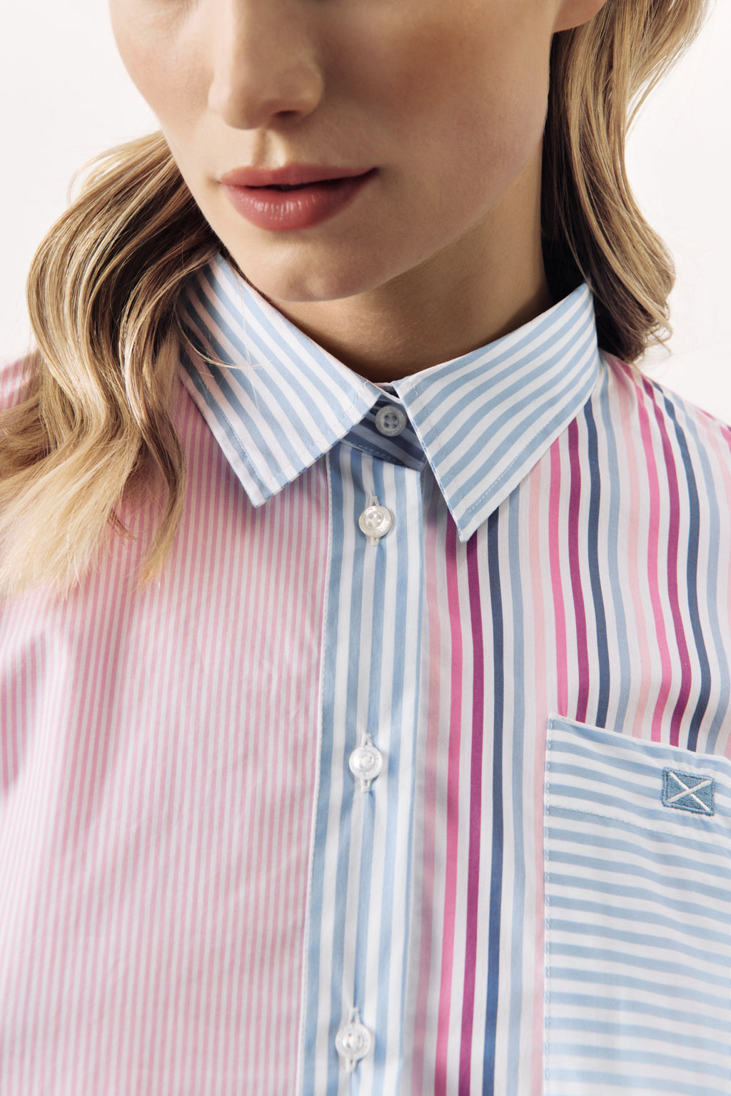 MULTI-STRIPE COLOURED SHIRT TOPANGA - SHIRTS - SCAPA FASHION - SCAPA OFFICIAL