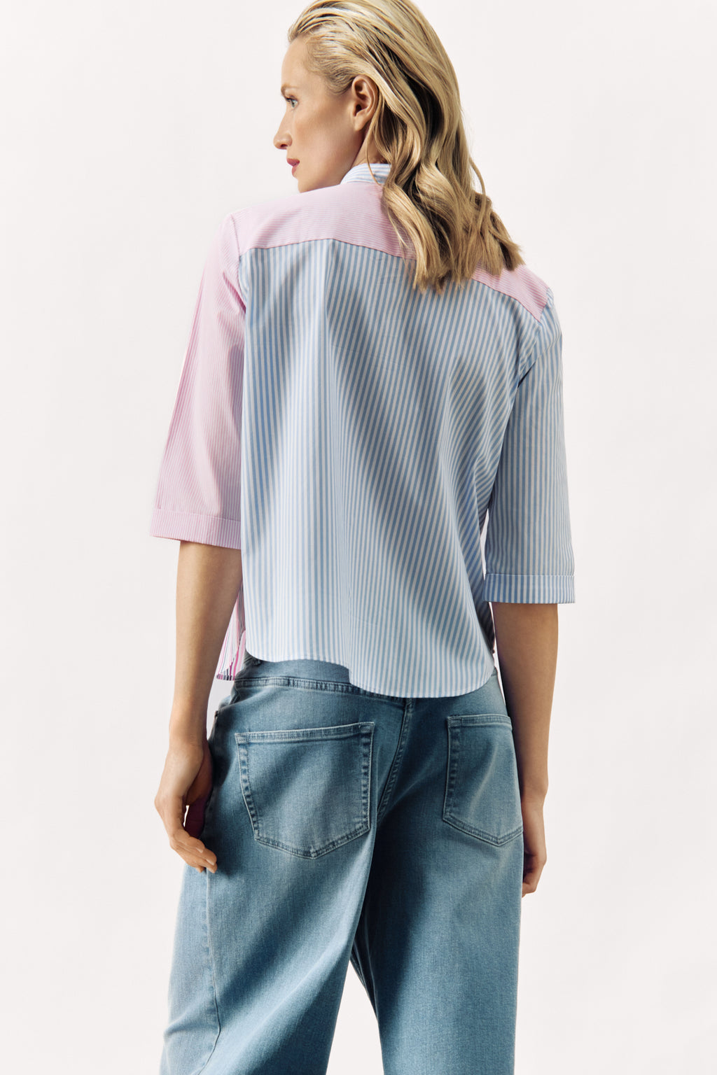 MULTI-STRIPE COLOURED SHIRT TOPANGA - SHIRTS - SCAPA FASHION - SCAPA OFFICIAL