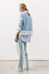 STRAIGTH LEG TROUSER JEANS WINSTER - DENIM BLUE - TROUSERS - SCAPA FASHION - SCAPA OFFICIAL