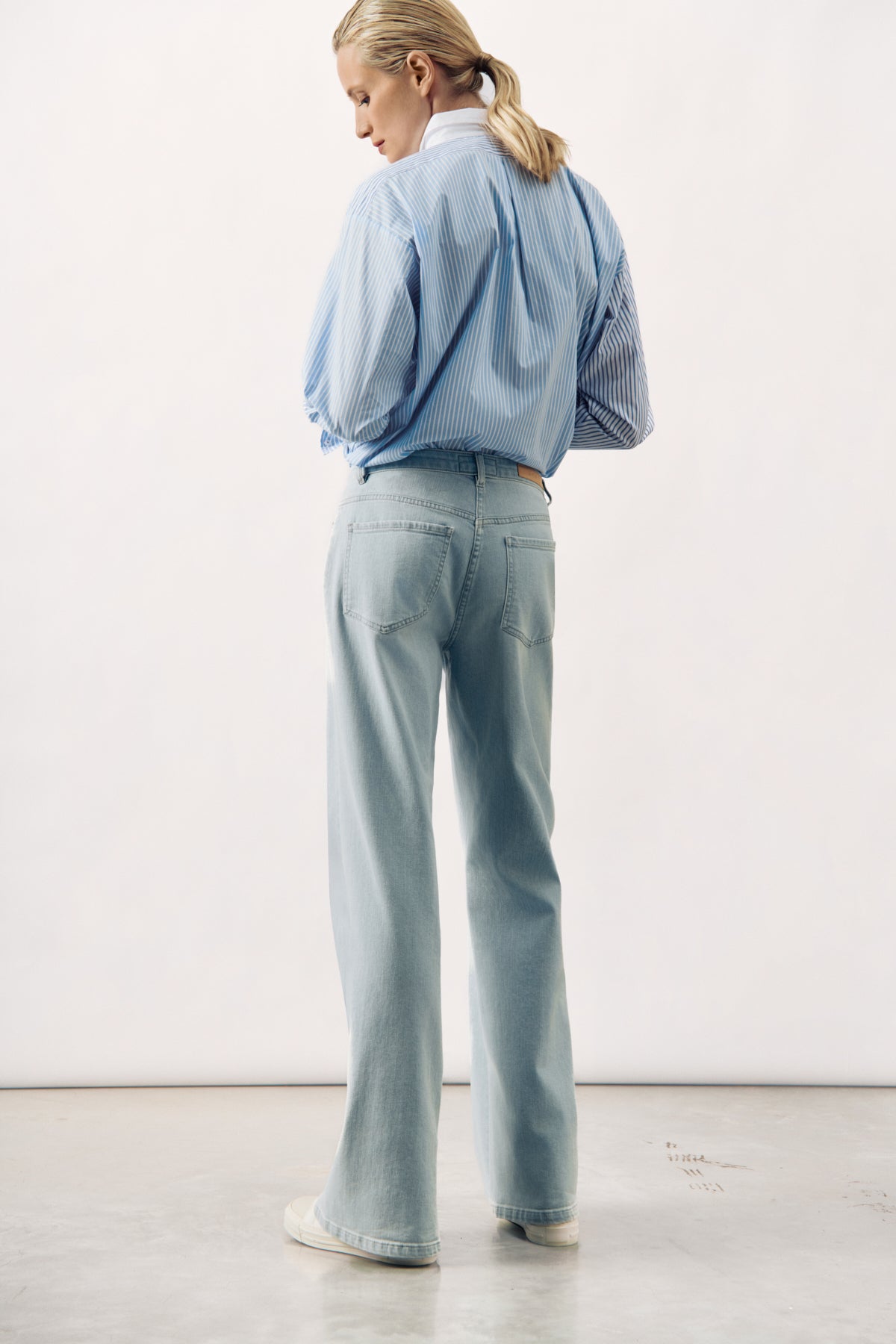 TROUSER WINSTER - DARK JEANS BLUE/DENIM BLUE - TROUSERS - SCAPA FASHION - SCAPA OFFICIAL