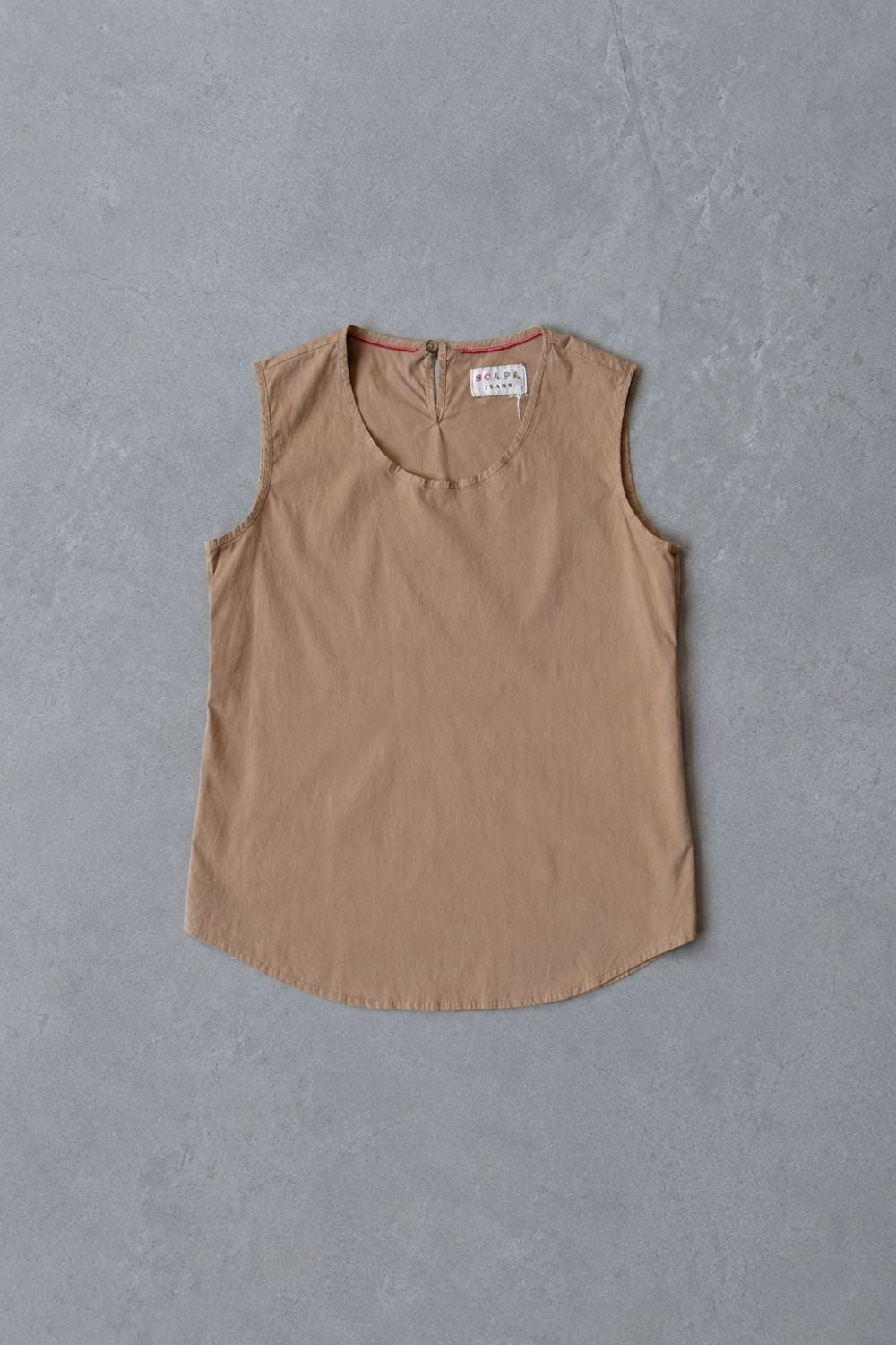 COTTON SHIRT TOP  LOUCILLE - WHITE/BLACK/RED/KHAKI/DARK BEIGE