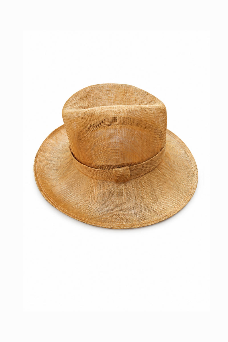 SISAL HAT SOLANGE - WHITE OR GOLD