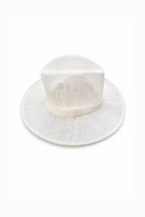 SISAL HAT SOLANGE - WHITE OR GOLD