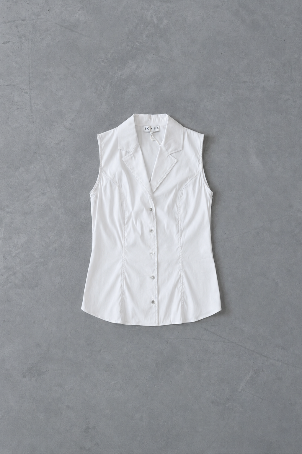 SHIRT TOP YAELLE - WHITE AND LIGHT PINK