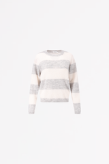 SCAPA FLOW - KNIT SWEATER - SPICED -  STRIPE
