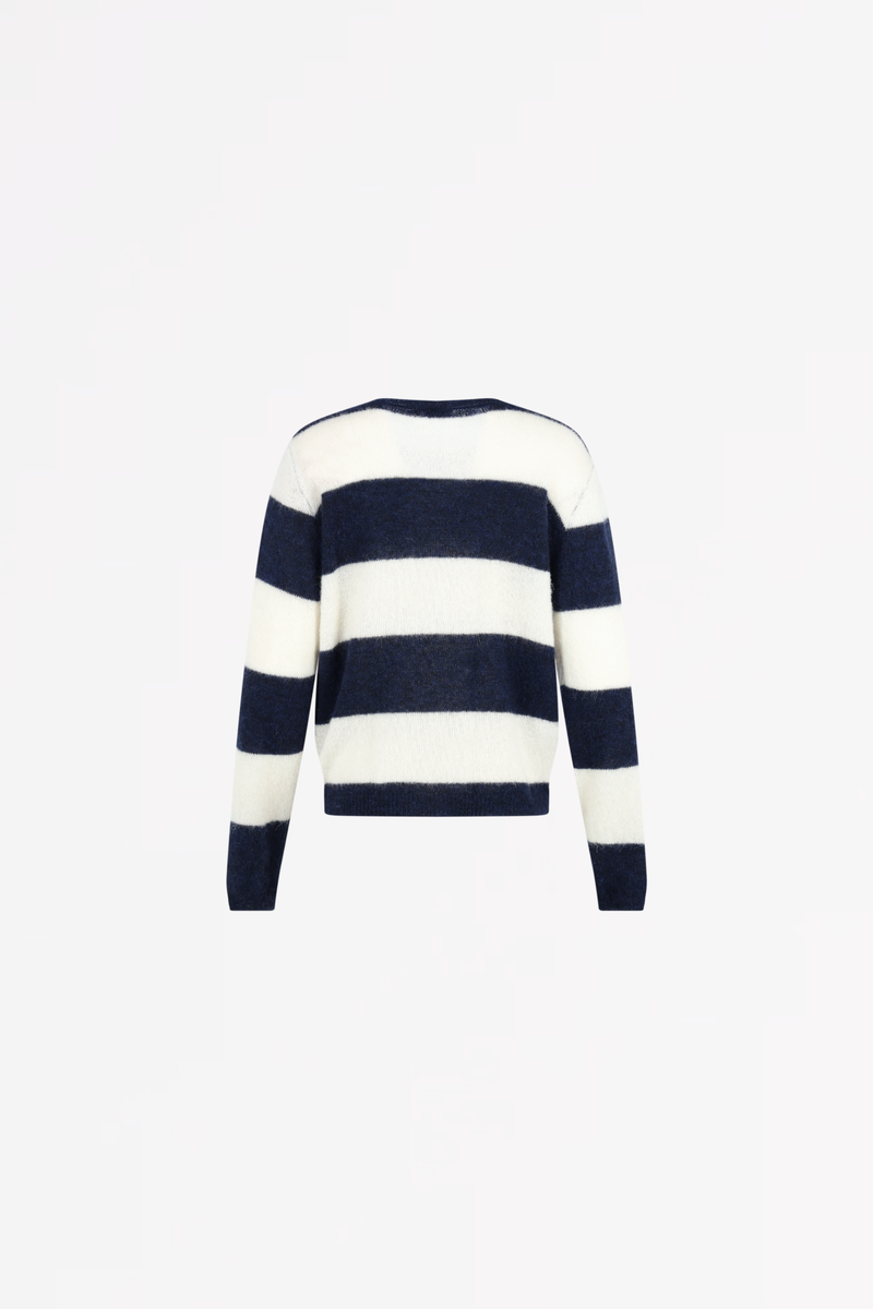 SCAPA FLOW - KNIT SWEATER - SPICED -  STRIPE