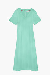 WASHED LINEN MAXI DRESS VIVIAN - DRESSES - SCAPA FASHION - SCAPA OFFICIAL