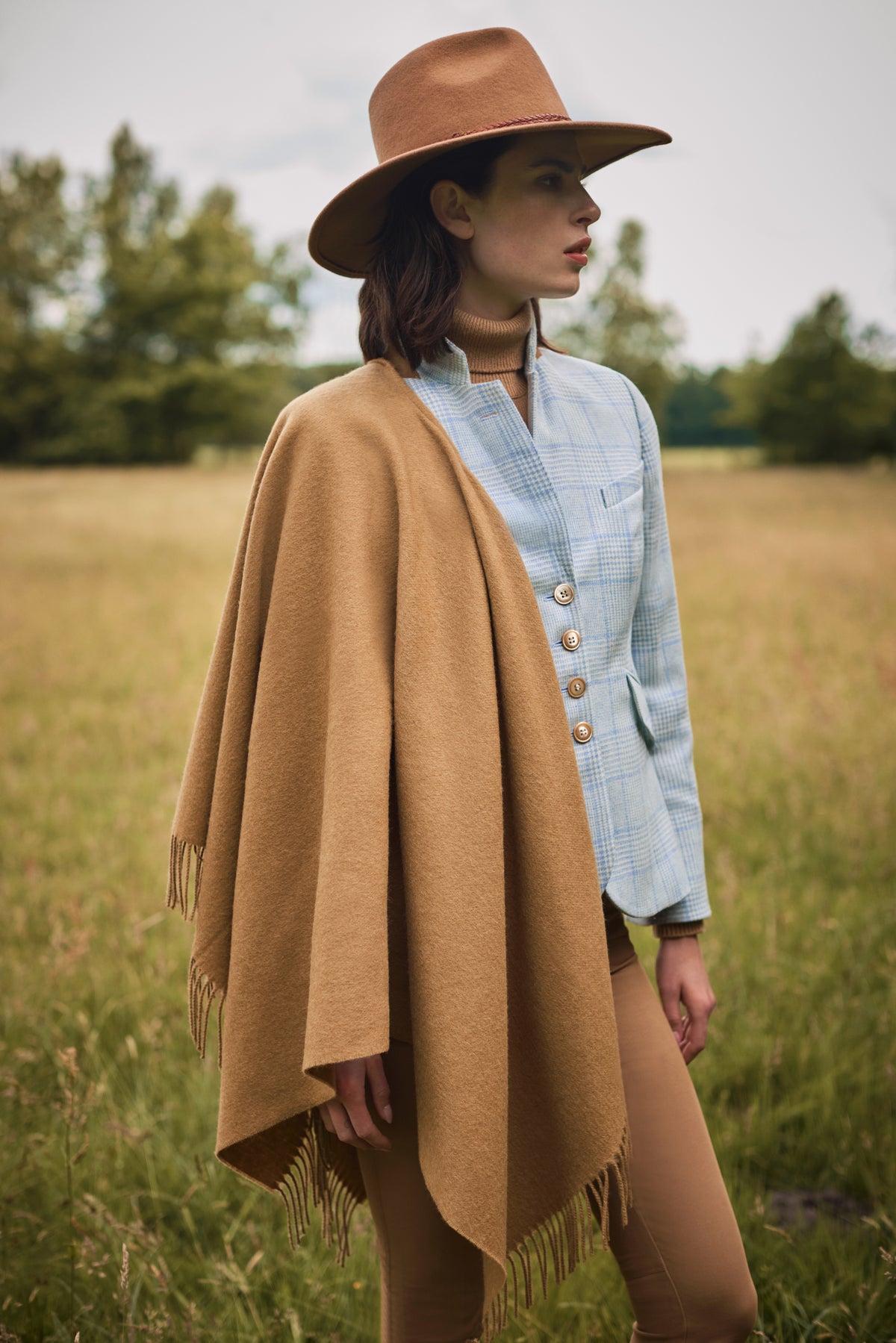 MERIINO WOOL TURTLENECK PULL  ROSE - PULLS - SCAPA FASHION - SCAPA OFFICIAL