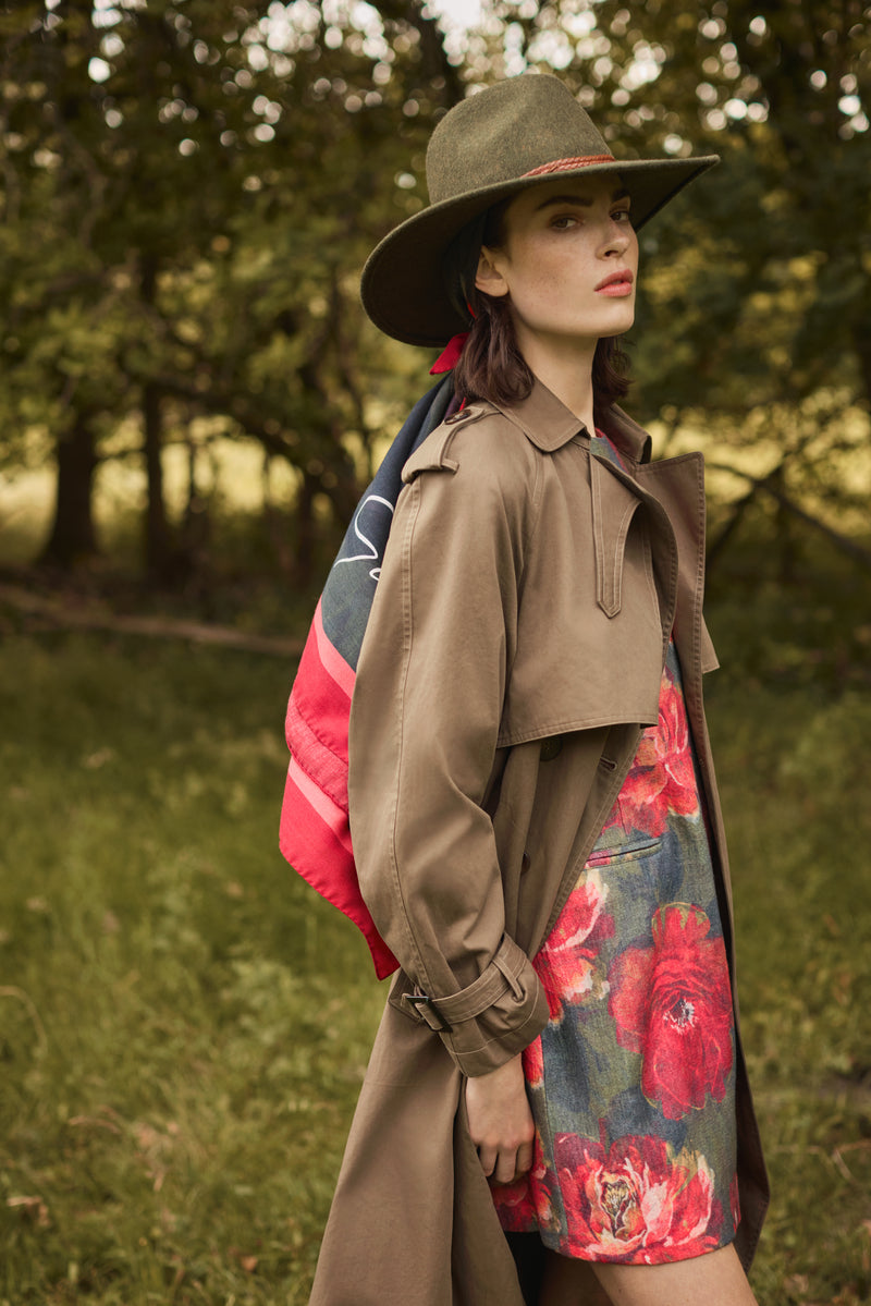 TRADITIONAL TRENCHCOAT  ELEONOR - COATS - SCAPA FASHION - SCAPA OFFICIAL
